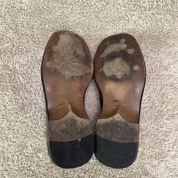 Mezlan Men's Size US 7 Lipari Penny Loafer Brown Slip-On Dress Shoes SPAIN Made - Picture 10 of 10